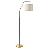 Astrid Hanging Floor Lamp Gold