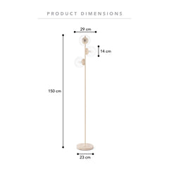 Mateo Floor Lamp Oat