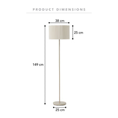 Ella Floor Lamp Oat