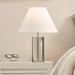 Lume Table Lamp Nickel (Set of 2)