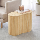 Edo Wave Storage Side Table Large