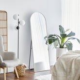 Cindy 165cm Arched Standing Full Length Mirror White
