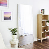 Elle XL 180cm Rectangle Mirror White