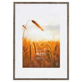 59.4x84.1cm Mat to 42x59.4cm Premium Rustic Wooden Photo Frame