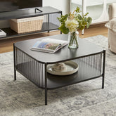 Marina Square Coffee Table Black