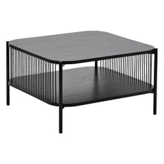Marina Square Coffee Table Black
