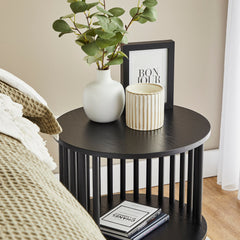 Halo Side Table Black
