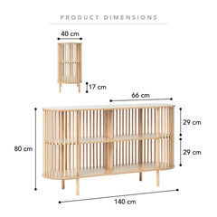 Halo Sideboard Natural (140cm)