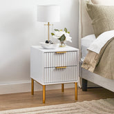 Indy Bedside Table White
