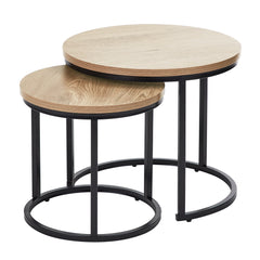 Sonoma Side Tables Set of 2 Black