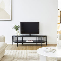 Harbour Entertainment Unit Black (144cm)