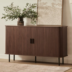 Haven Sliding Door Sideboard Walnut (140cm)