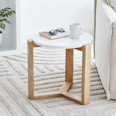 Sass Terrazzo Side Table Natural