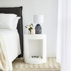 Castello MgO Side Table White