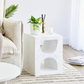 Brasilia MgO Side Table White