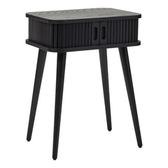 Curve Bedside Table Black