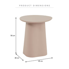 Alvin Side Table Maple Sugar
