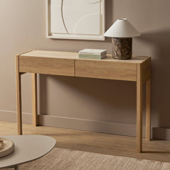 Clarke Console Table Oak (120cm)