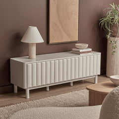 Cosette Entertainment Unit Off-White (143cm)