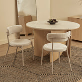 Hawthorn Set of 2 Dining Chairs Cream
