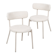 Hawthorn Set of 2 Dining Chairs Cream