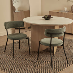 Hawthorn Set of 2 Dining Chairs Green