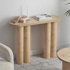 Mack Console Table Burl