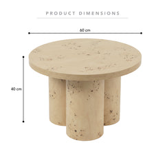Mack Petite Coffee Table Burl