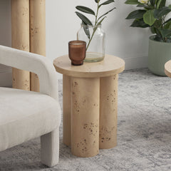 Mack Side Table Burl