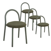 Newport Set of 4 Dining Chairs Green