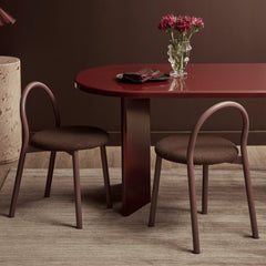 Newport Set of 2 Dining Chairs Claret