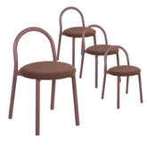 Newport Set of 4 Dining Chairs Claret