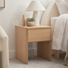 Oxford Bedside Table Oak (Set of 2)