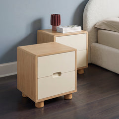 Sophie Bedside Table Oak (Set of 2)