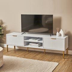 Indy Entertainment Unit White (160cm)