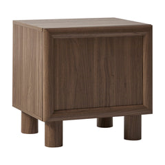 Linero Bedside Table Walnut
