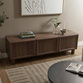 Linero Entertainment Unit Walnut (160cm)