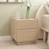 Malmo Bedside Table Oak