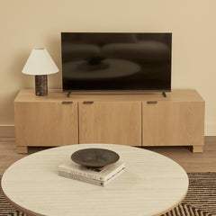 Malcom Entertainment Unit Oak (150cm)
