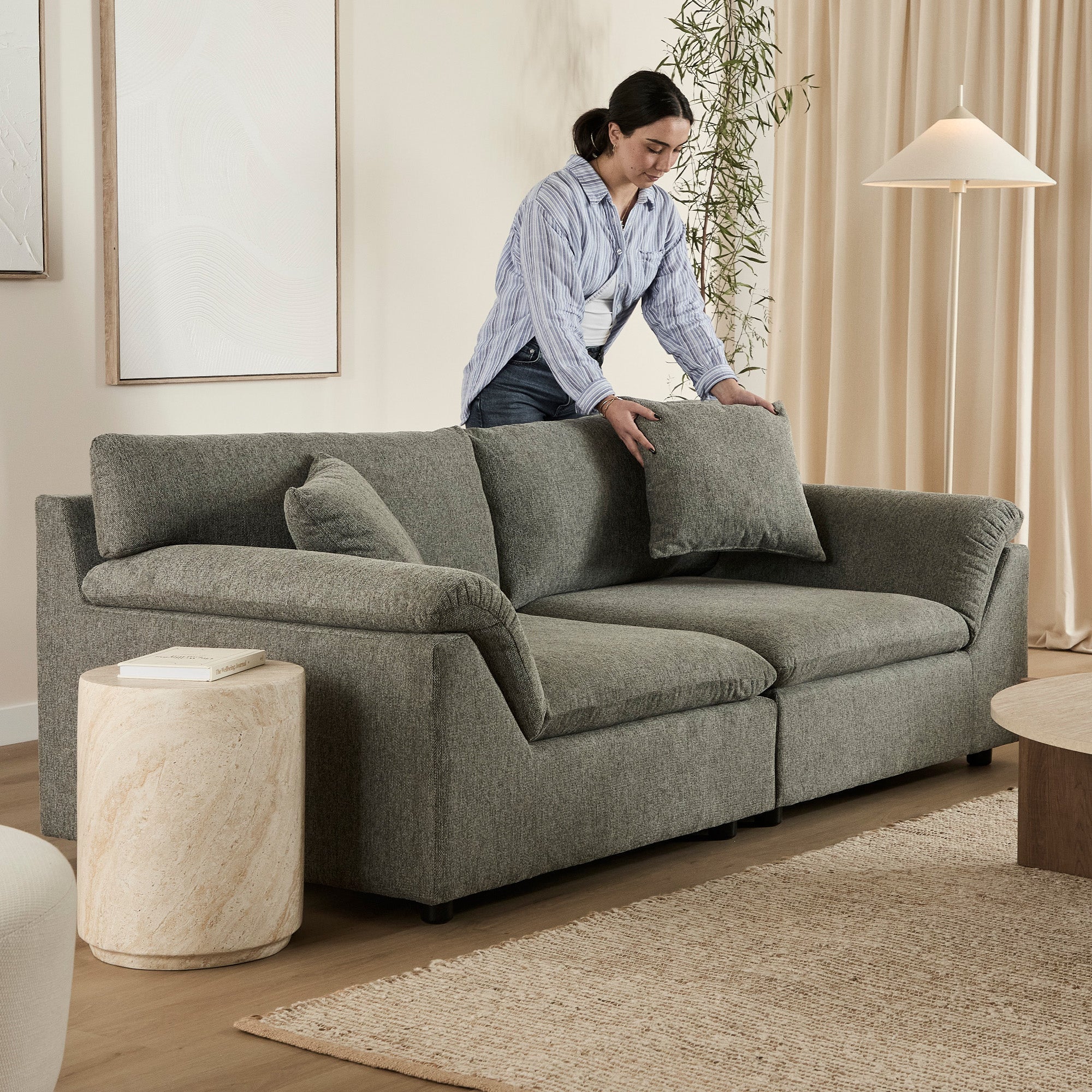 Emery 2 Seater Modular Sofa