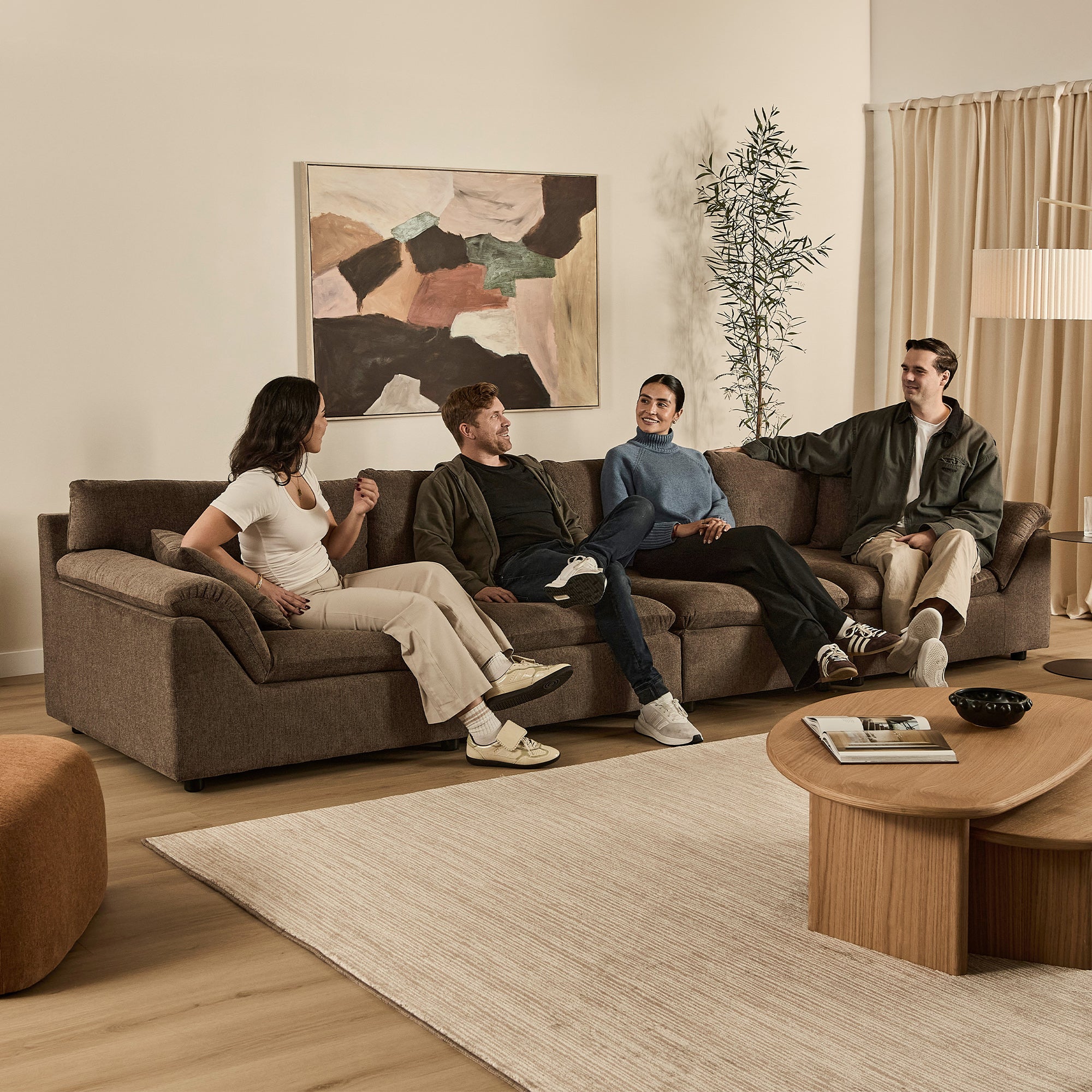 Emery 4 Seater Modular Sofa