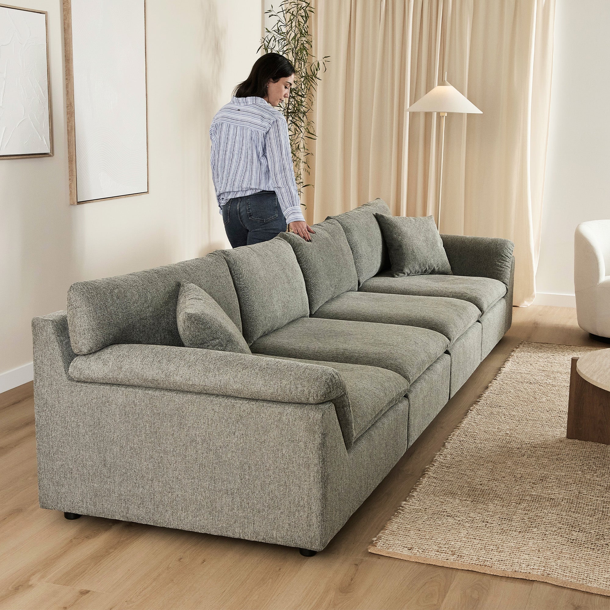 Emery 4 Seater Modular Sofa