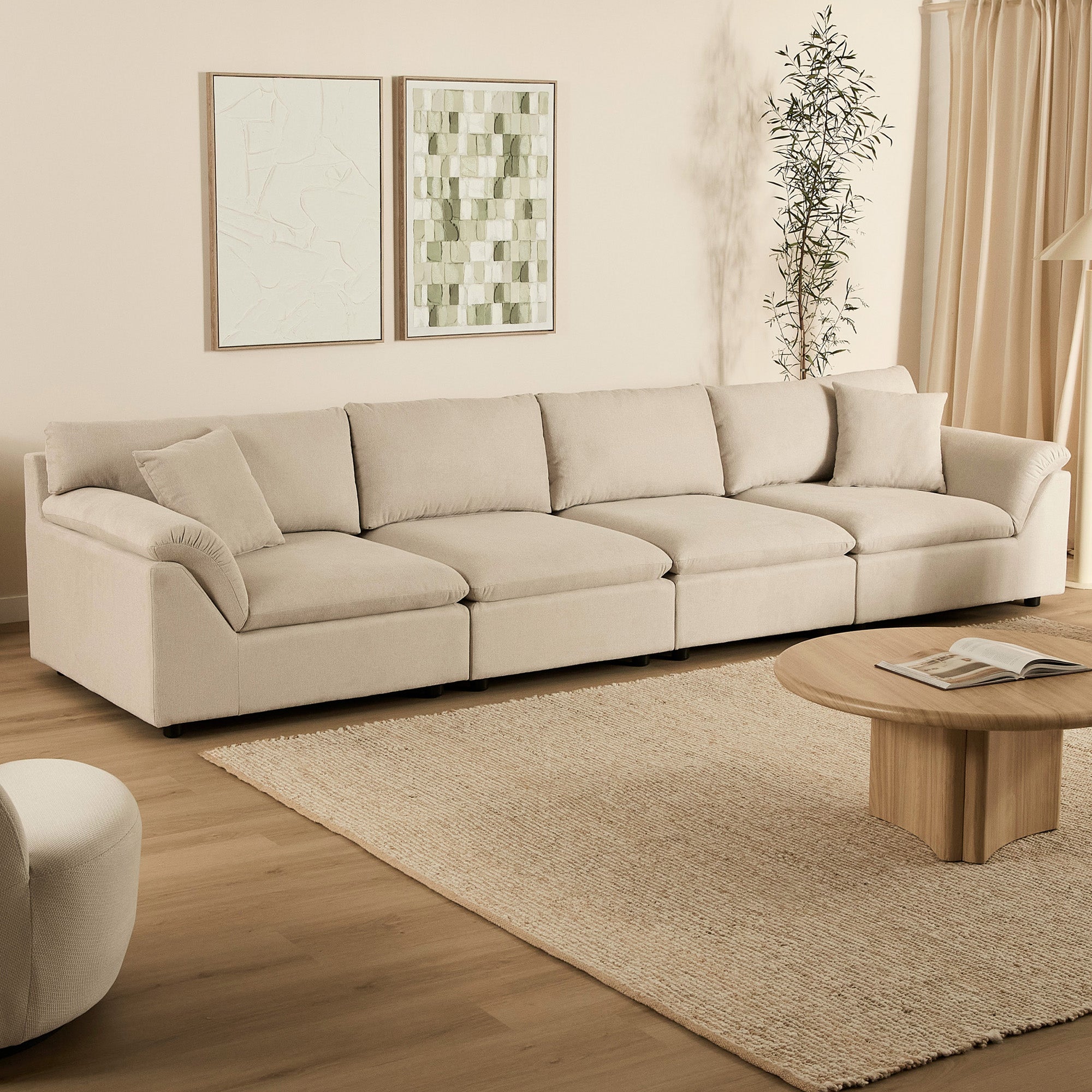 Emery 4 Seater Modular Sofa