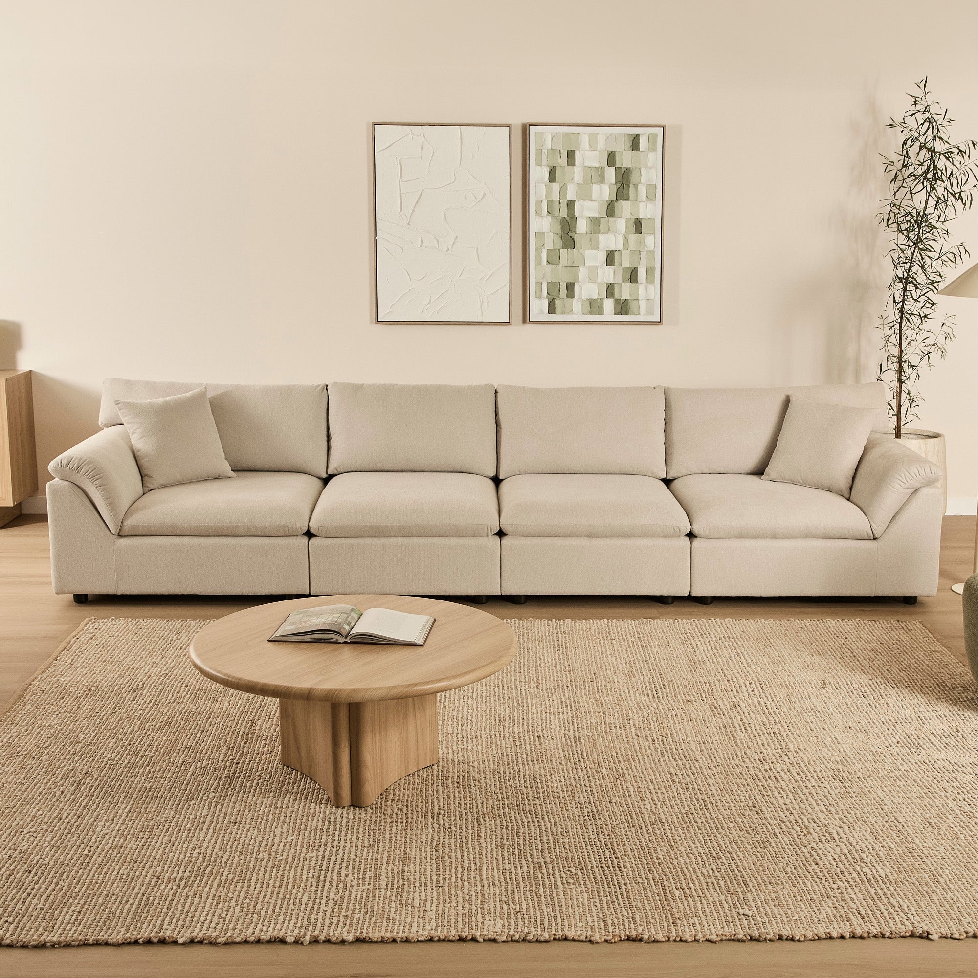 Emery 4 Seater Modular Sofa