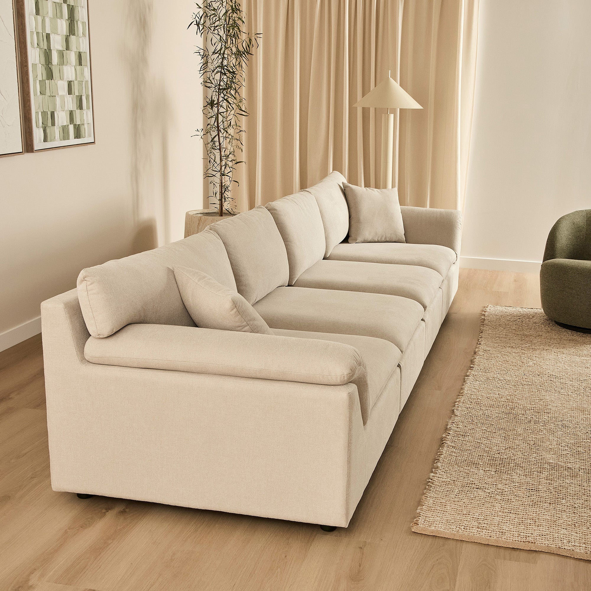 Emery 4 Seater Modular Sofa