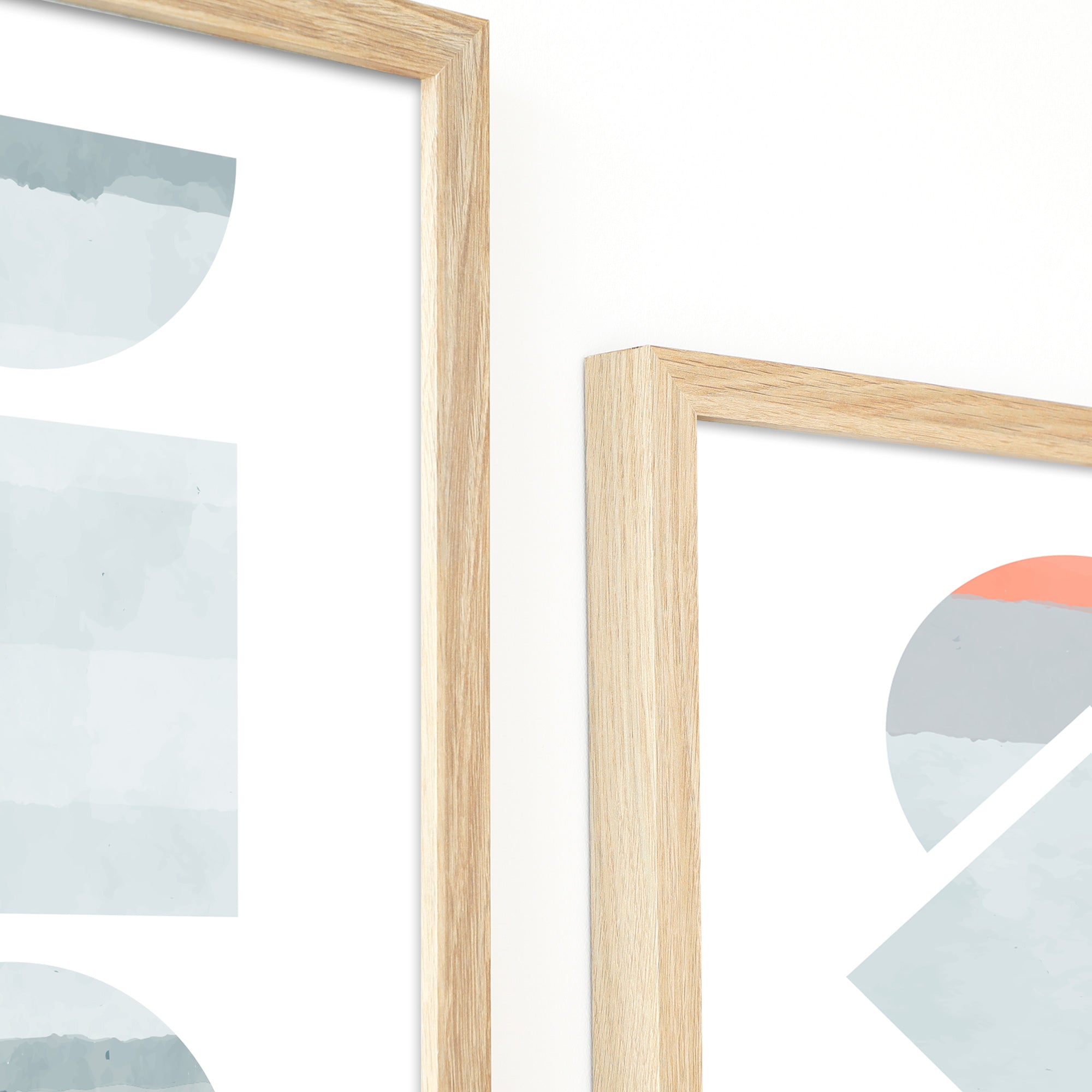 Set of 2 50x70cm Poster Photo Frames