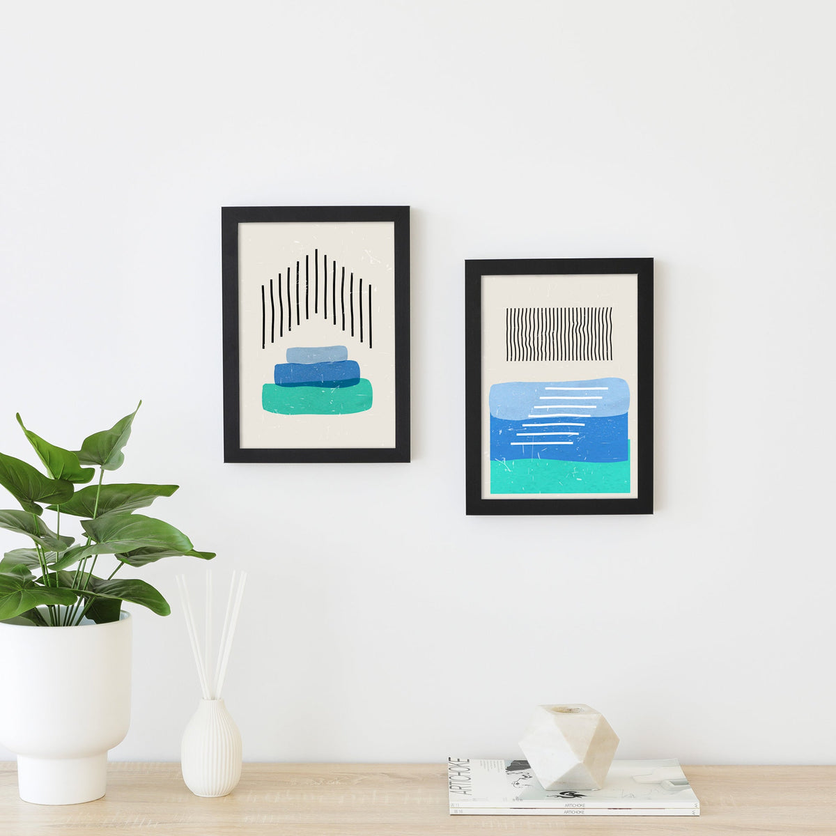 Set of 2 A4 Poster Photo Frames