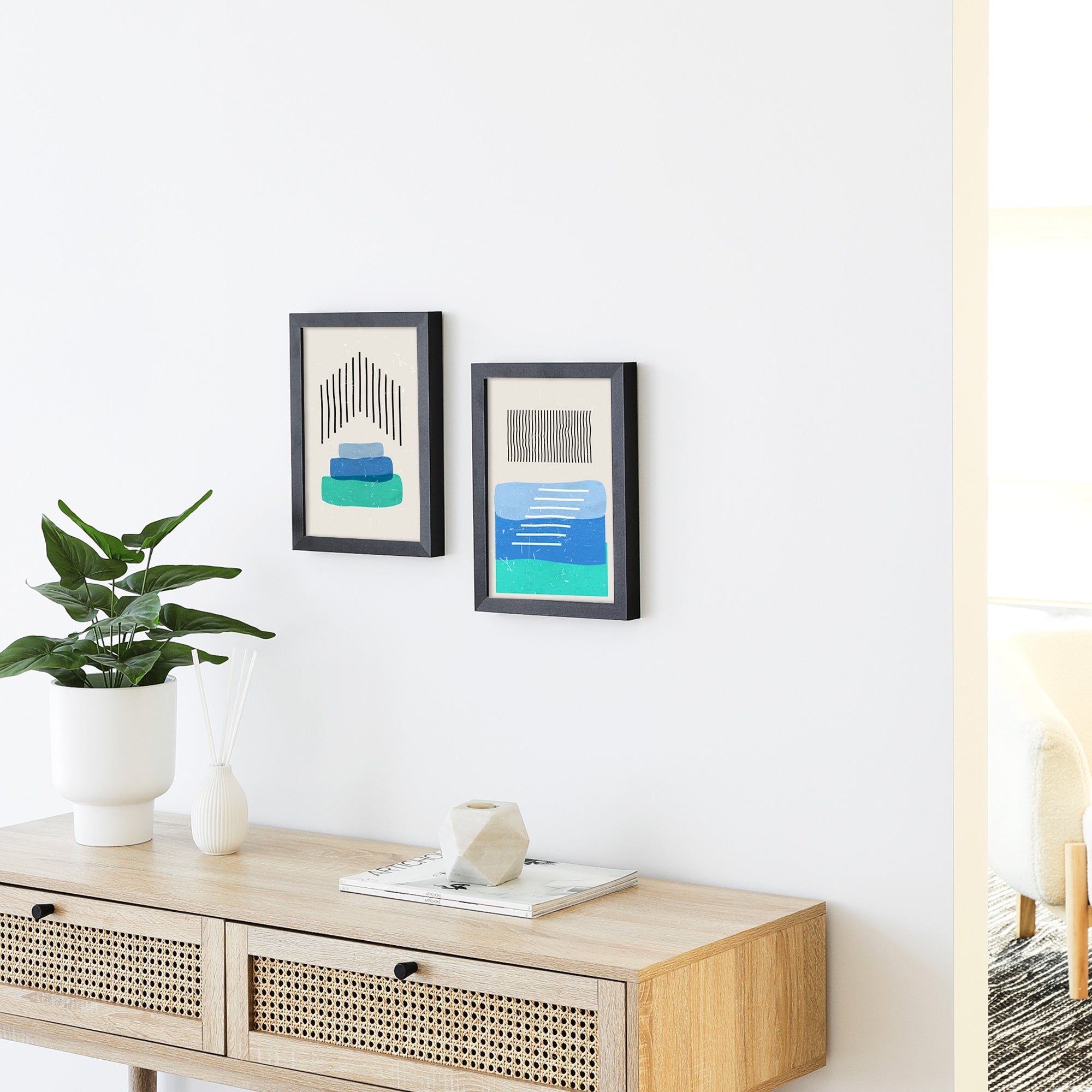 Set of 2 A4 Poster Photo Frames