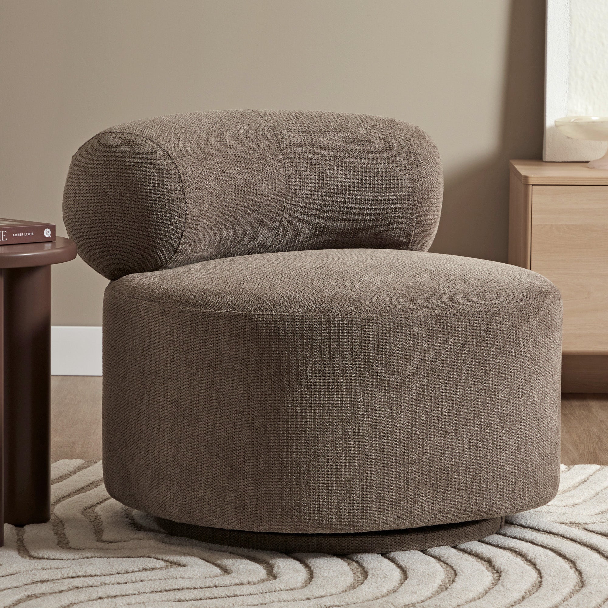 Bailey Armchair Chocolate (Set of 2)