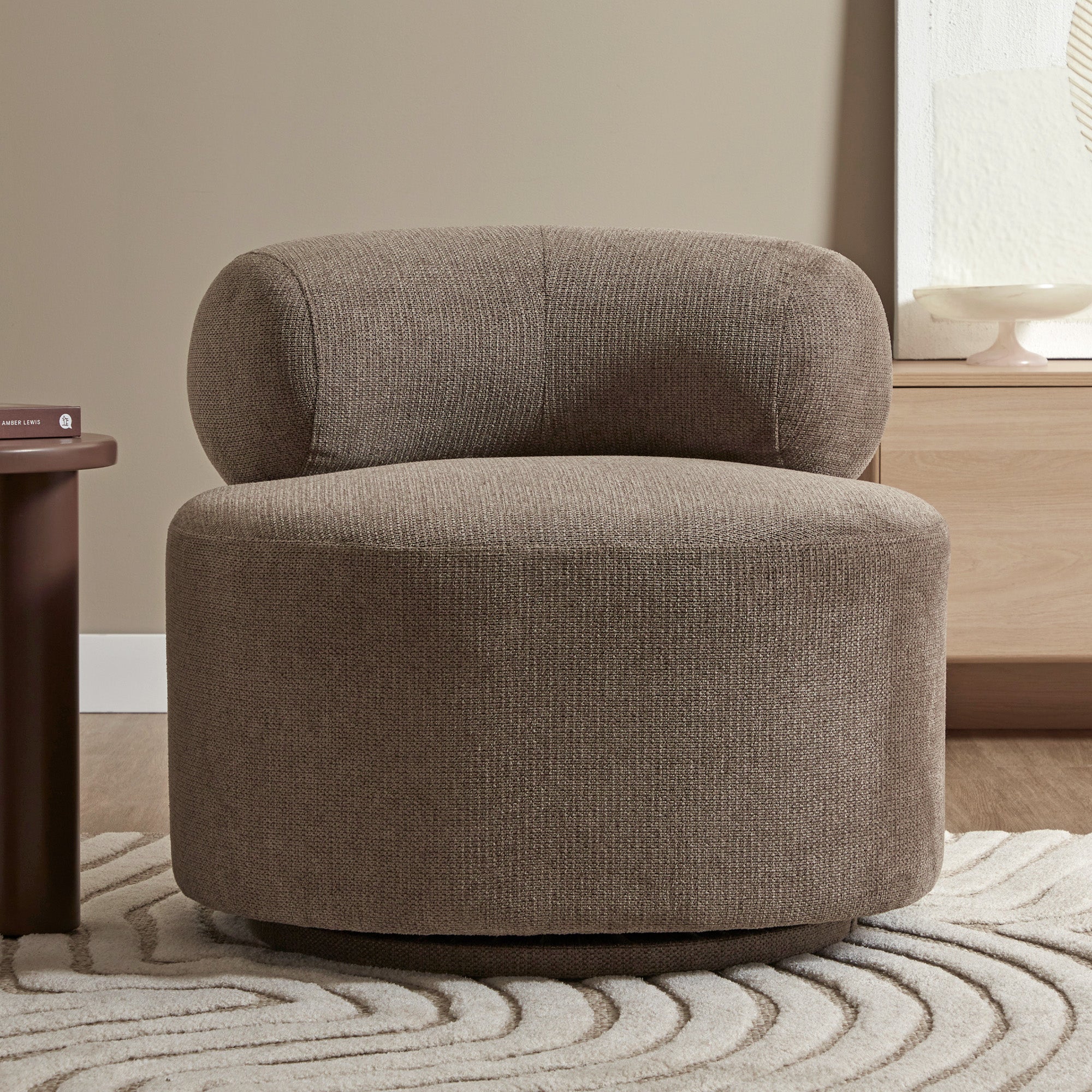Bailey Armchair Chocolate (Set of 2)